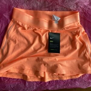 NWT Nike tennis skirt orange size Xs new with tag